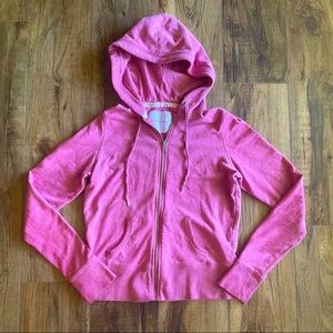 Victorias Secret Super Model zip up hoodie jacket Sz M